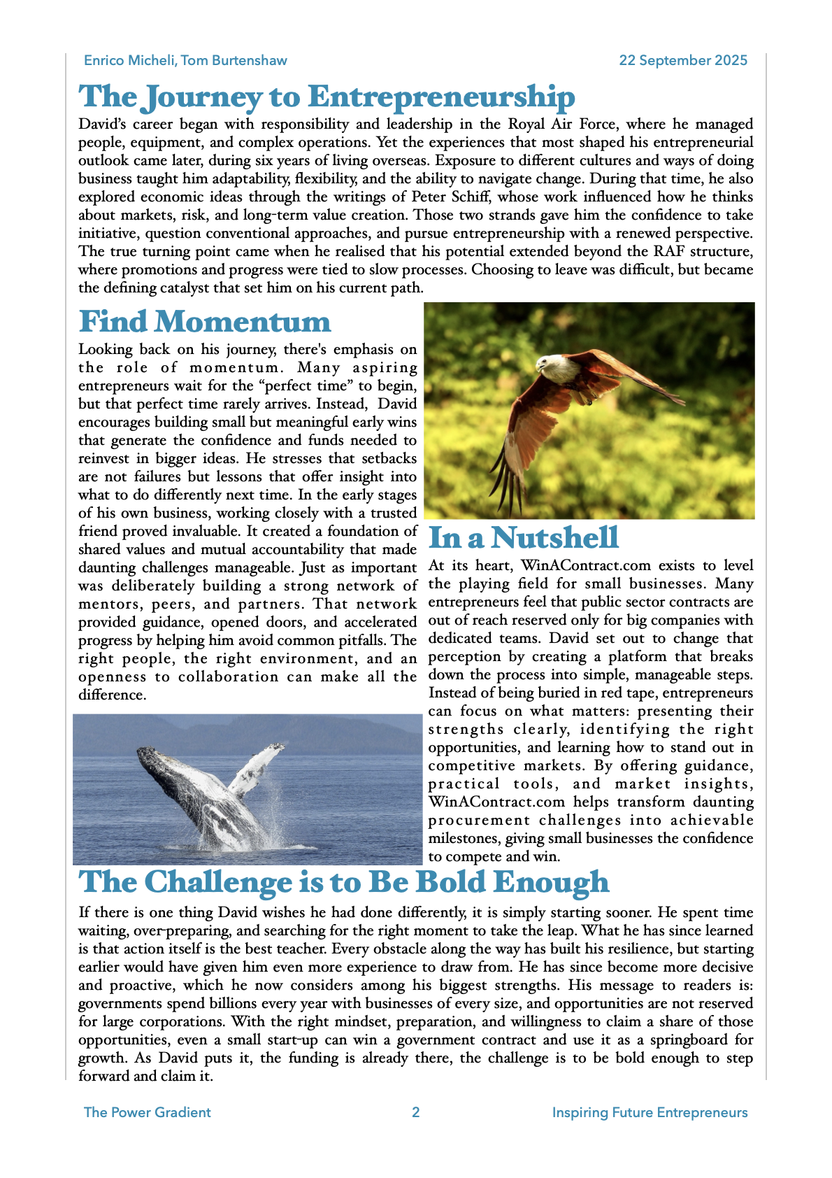 Page 2 of The Power Gradient - Week 39